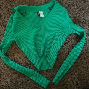 Sweater Crop Top